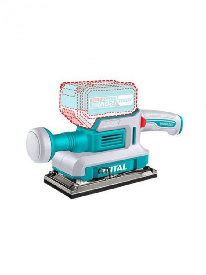 Vibratsiyali silliqlash mashinasi TOTAL TFSLI20313
