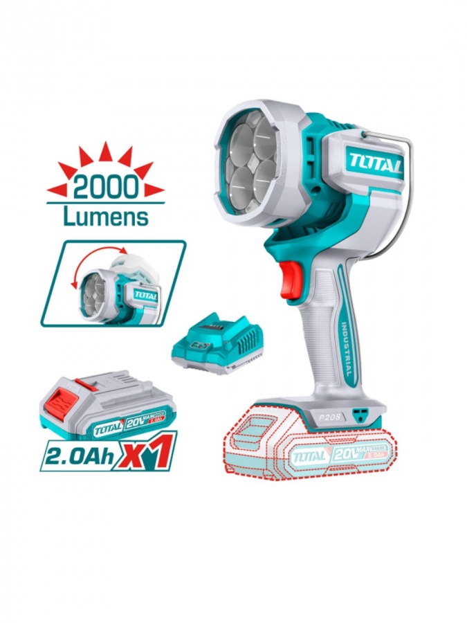Akkumulyatorli chiroq TOTAL TWLI20881
