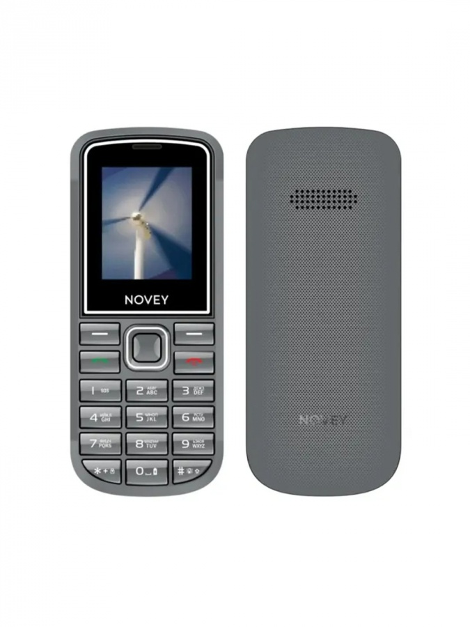 Tugmali telefon Novey 102 Kulrang