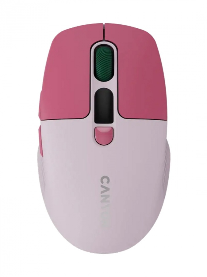 Мышь CANYON MW-26 LCD 2400 DPI Pink