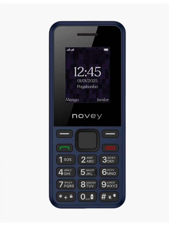 Кнопочный телефон Novey Novey 101 Blue