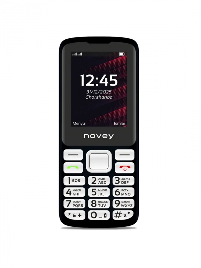 Сотовый телефон NOVEY 200 Black-white