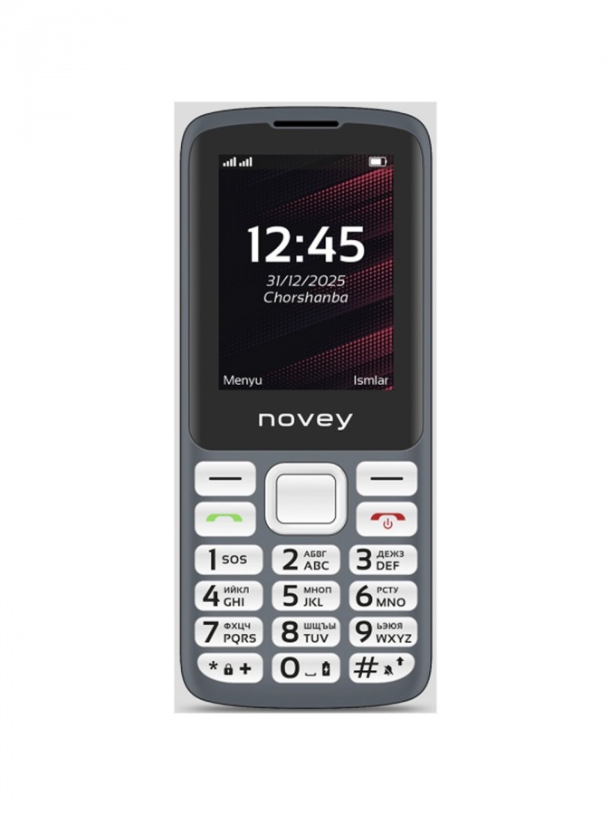 Сотовый телефон NOVEY 200 Grey