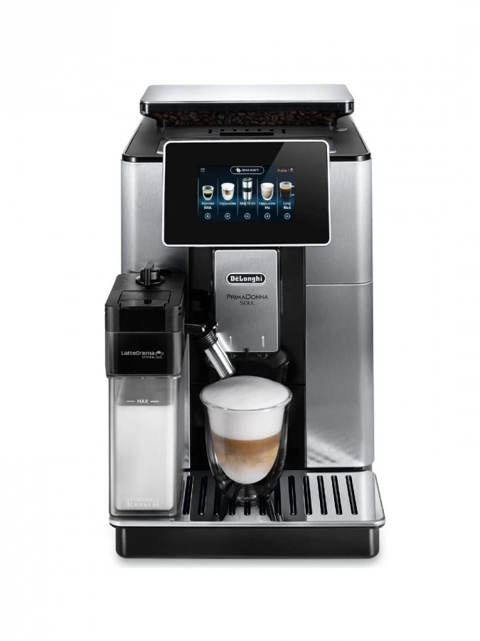 Кофемашина De'Longhi PrimaDonna Soul ECAM610.75.MB 1450 Вт