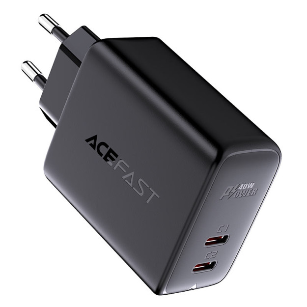 Сетевое зарядное устройство с быстрой зарядкой Acefast A9 ЕС 53938
