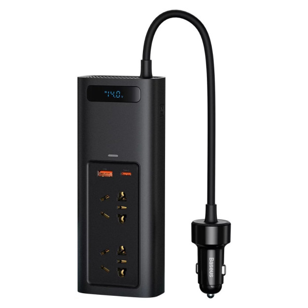 Baseus in-car Inverter 150w avtomobil inverteri (CRNBQ-A01) 56118