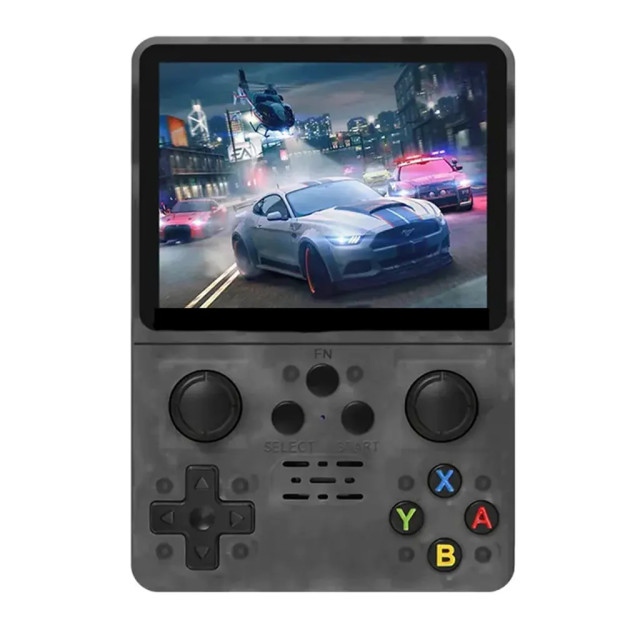 Game Station Black 128 GB (r35s) portativ o'yin konsoli qora (qora) 8 bit 59046