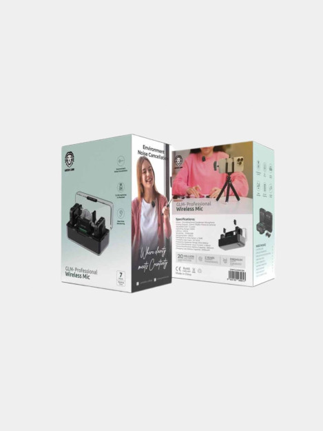 Green Lion GLM-Professional simsiz mikrofon (GNPGLMMIC) 66156