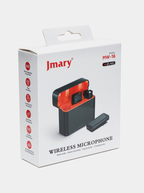 Беспроводной петличный микрофон Jmary MW-16 66165