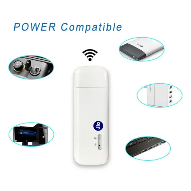 Jio Dongle 3 mf832 66294 portativ USB modem