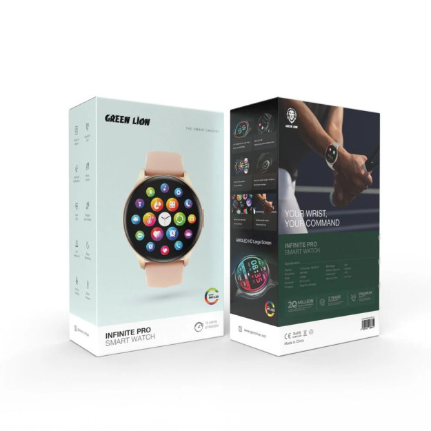 Green Infinite Pro Smart Watch gninfprosw 66425 aqlli aqlli soati