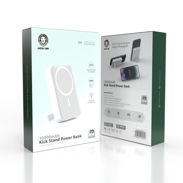 MagSafe 66457-ni qo'llab-quvvatlaydigan Green Kick zaryadlovchi