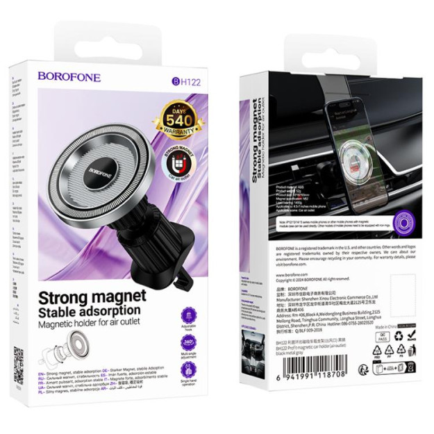 Borofone bh122 66666 avtomobil ushlagichi