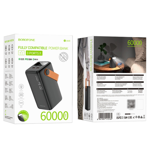 Borofone bj66b 66662 portativ batareyasi