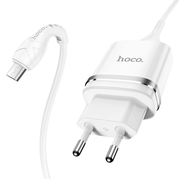 Hoco N1 zaryadlovchi, USB chiqishi 5V / 2.4 a, umumiy chiqishi 5v/2.4 A 68092 68102