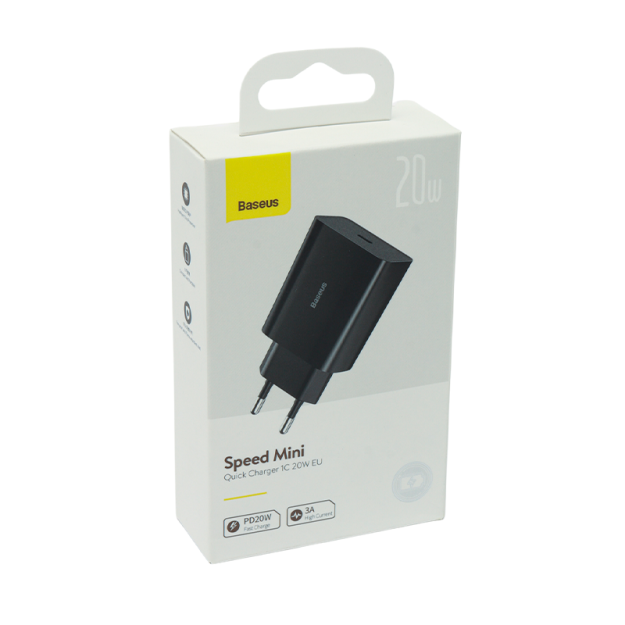 Зарядное устройство Baseus Speed Mini Quick Charger Type-C 20W CCFS SN01 / SN02 68111