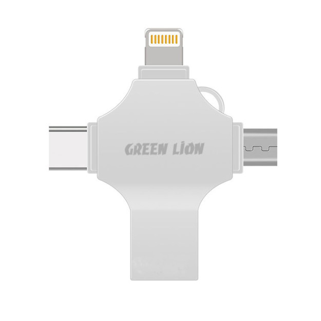Green Lion 4-In-1 universal USB flesh-disk 256 GB 68828